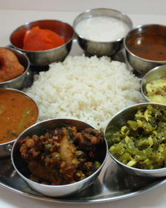 South Indian Thali Meals